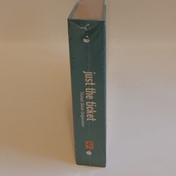 Just the Ticket: Ticket Stub Organizer (Hardback or Cased Book) New - Picture 3 of 4